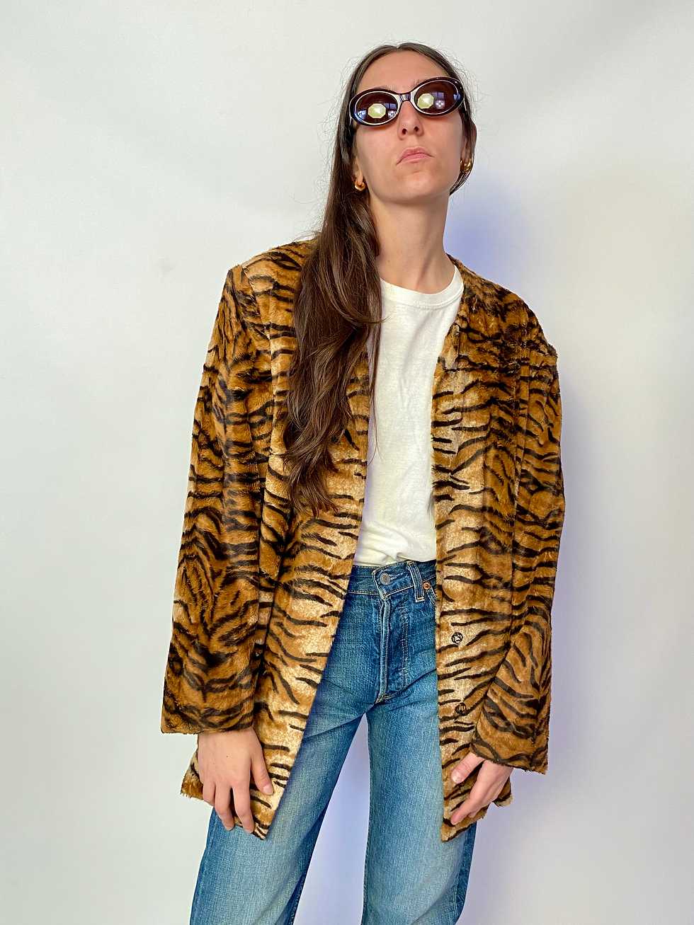 Miniatura: 80s Tabby Furry Blazer 