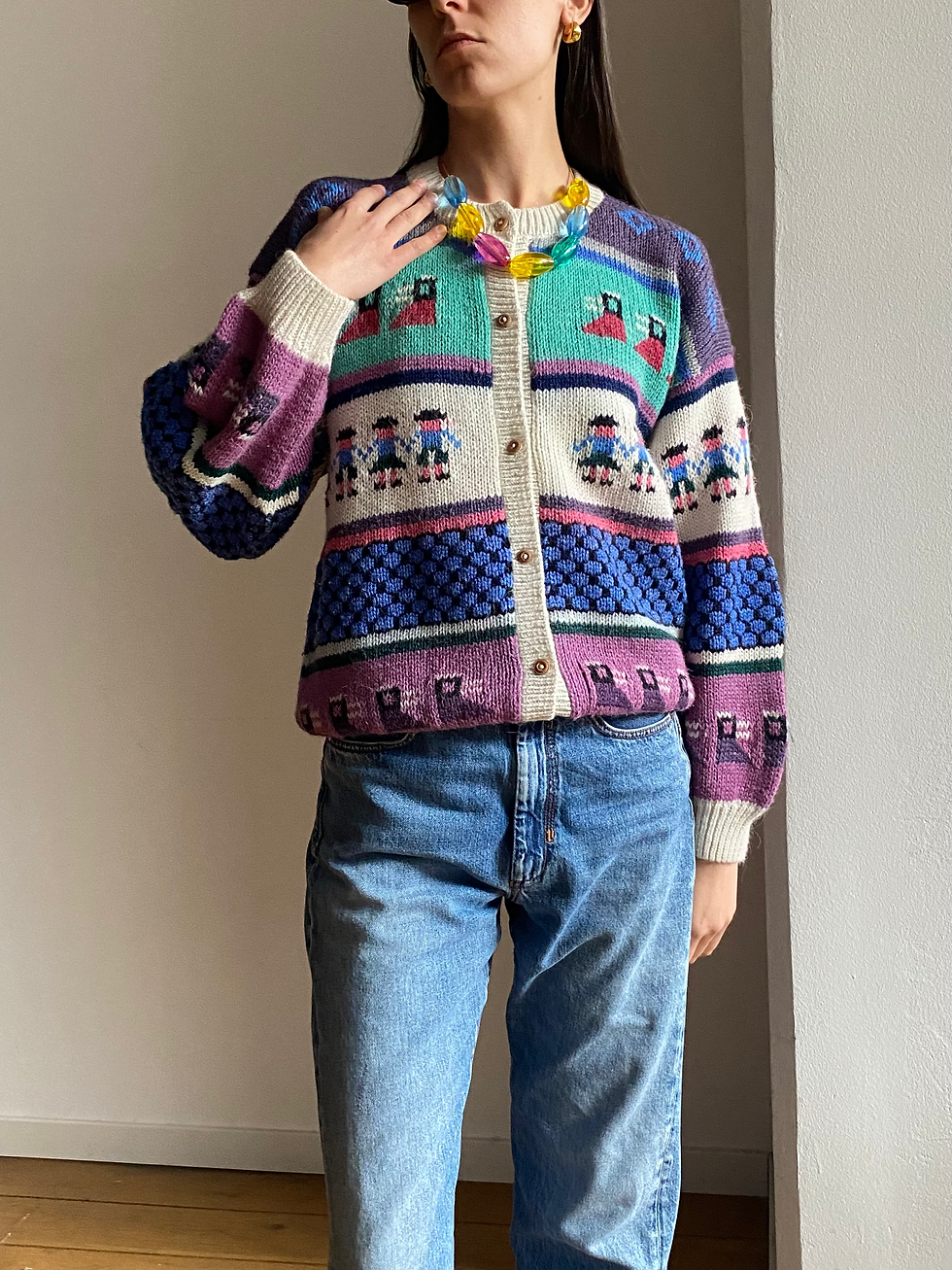 Miniatura: Handmade mohair Cardigan 