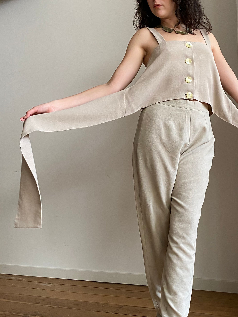 Miniatura: 80s Pants Bow Set 