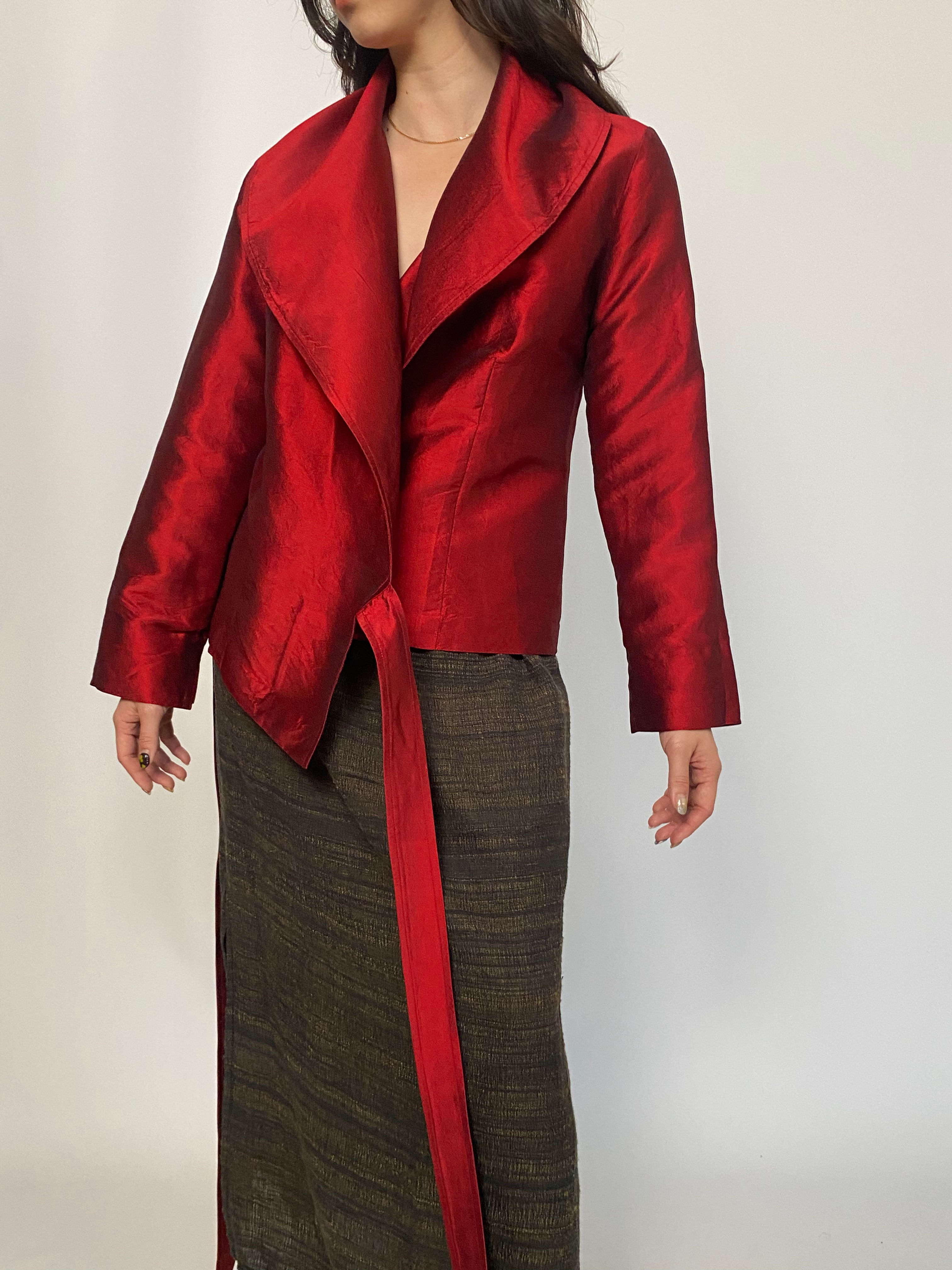 Cremisi Silk Jacket