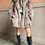 Miniatura: 80s Grey Fox Fur Coat 