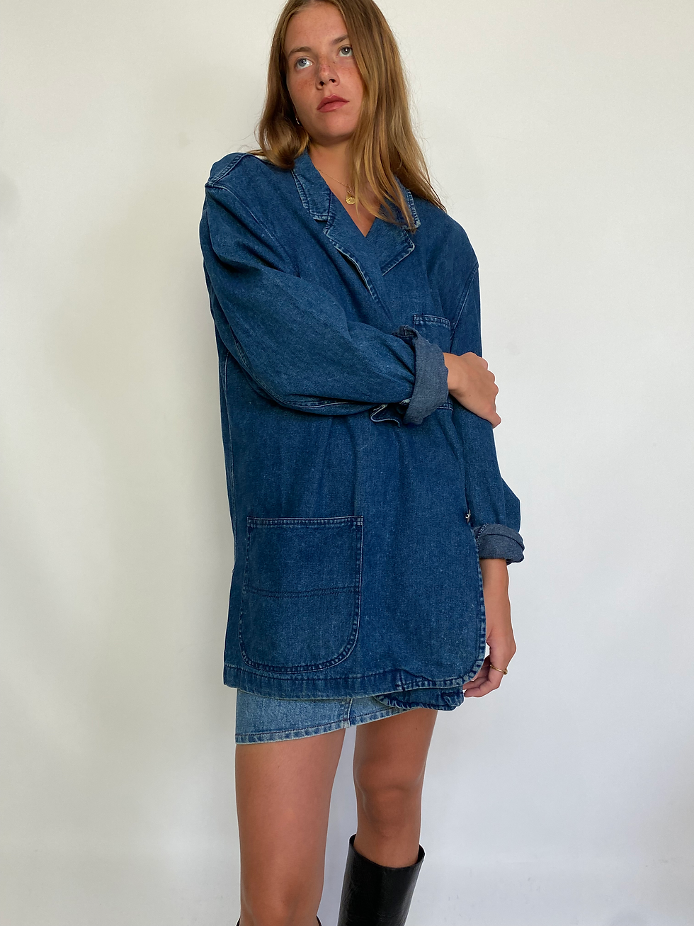 Miniatura: Maxi Denim Blazer 