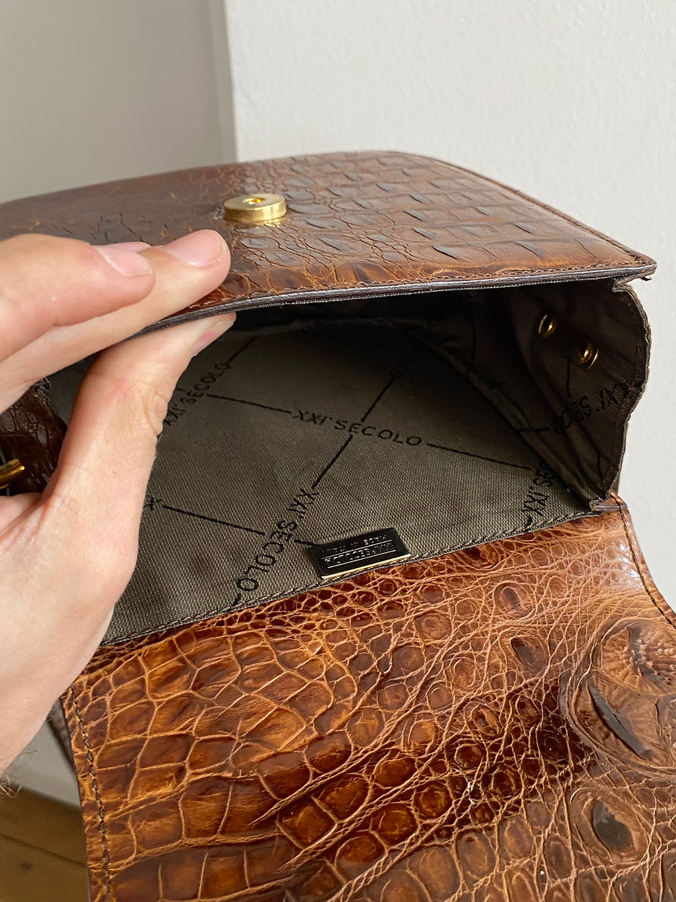 Miniatura: Croco Leather Cross Body 