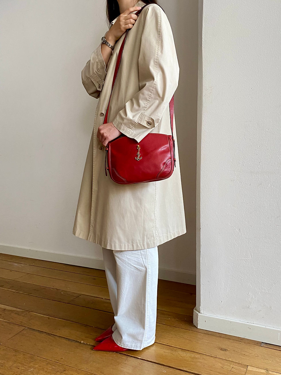 Miniatura: 70s Pecari Anchor Bag 