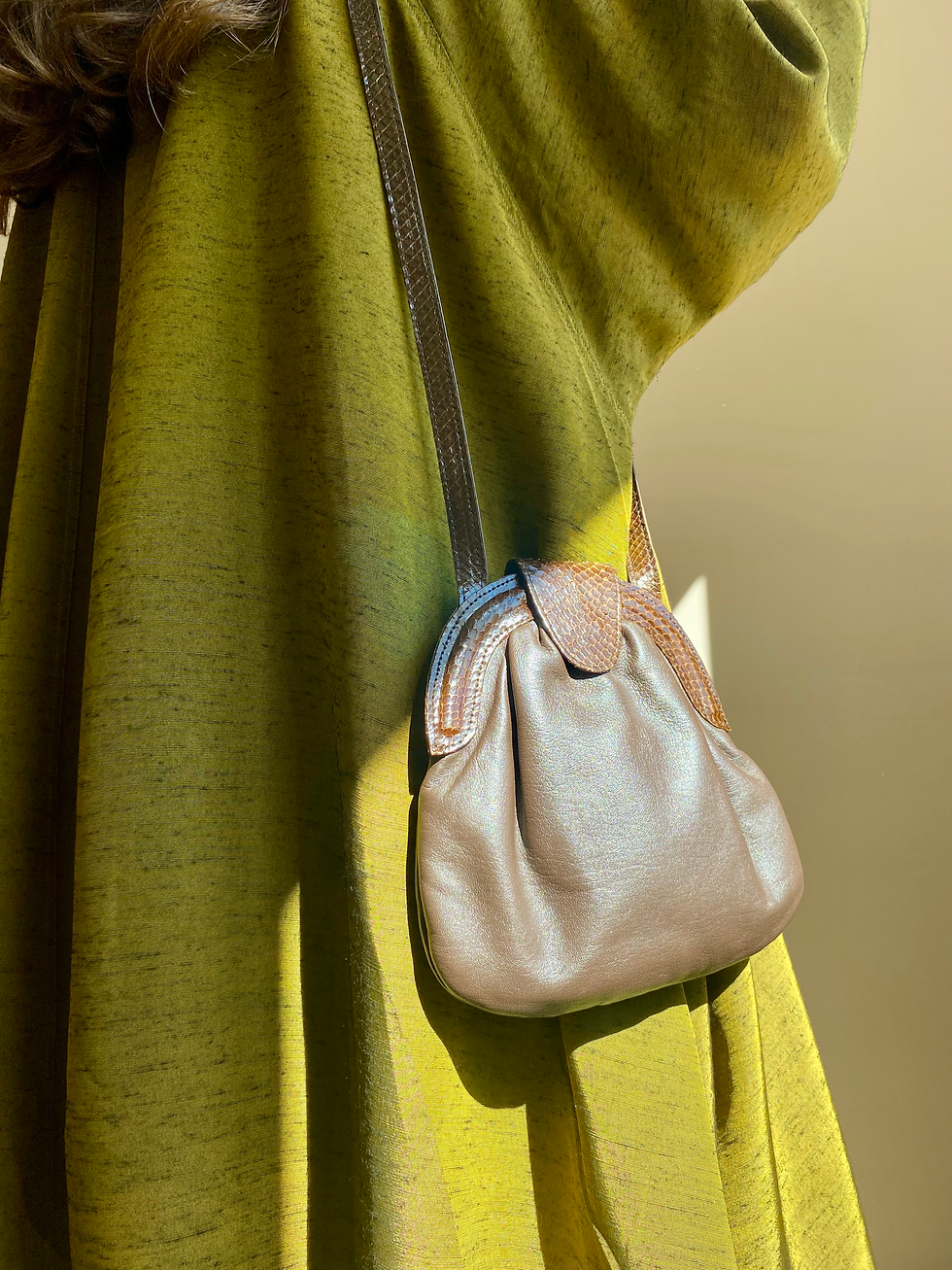 Miniatura: 80s Python + Nappa Pillow Bag 