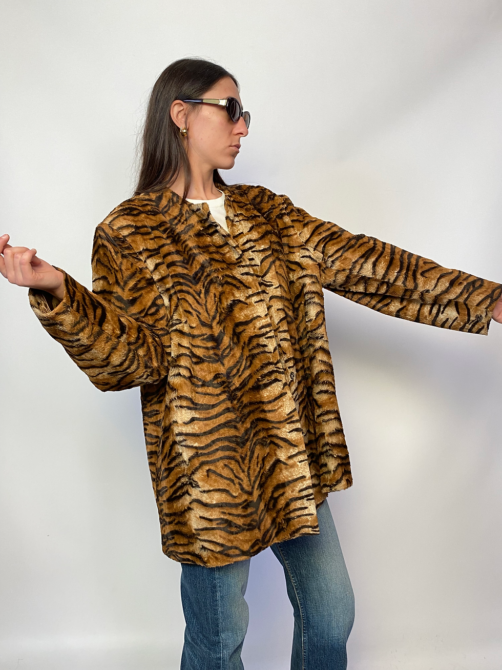 Miniatura: 80s Tabby Furry Blazer 