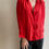 Miniatura: Red Pure Silk Blouse 
