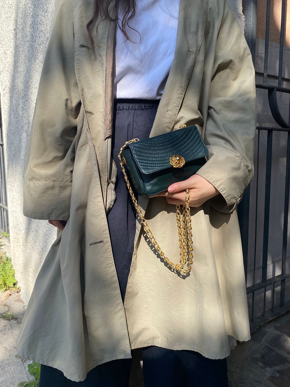 Miniatura: 80s Green Mini Bag 