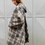 Miniatura: 80s Tailored Tartan Kimono 