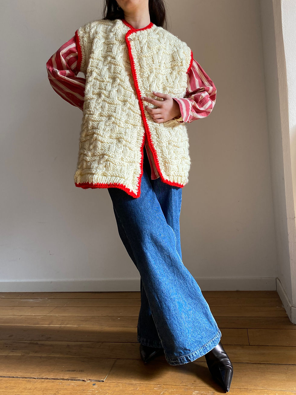 Miniatura: 80s Tirolese Wool Vest 