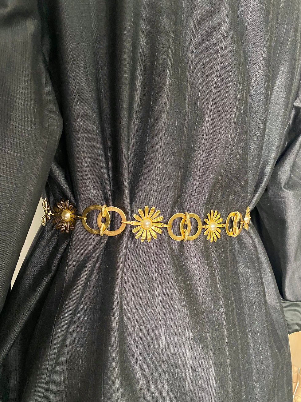 Miniatura: 70s Daisies Pearls Jewel Belt 