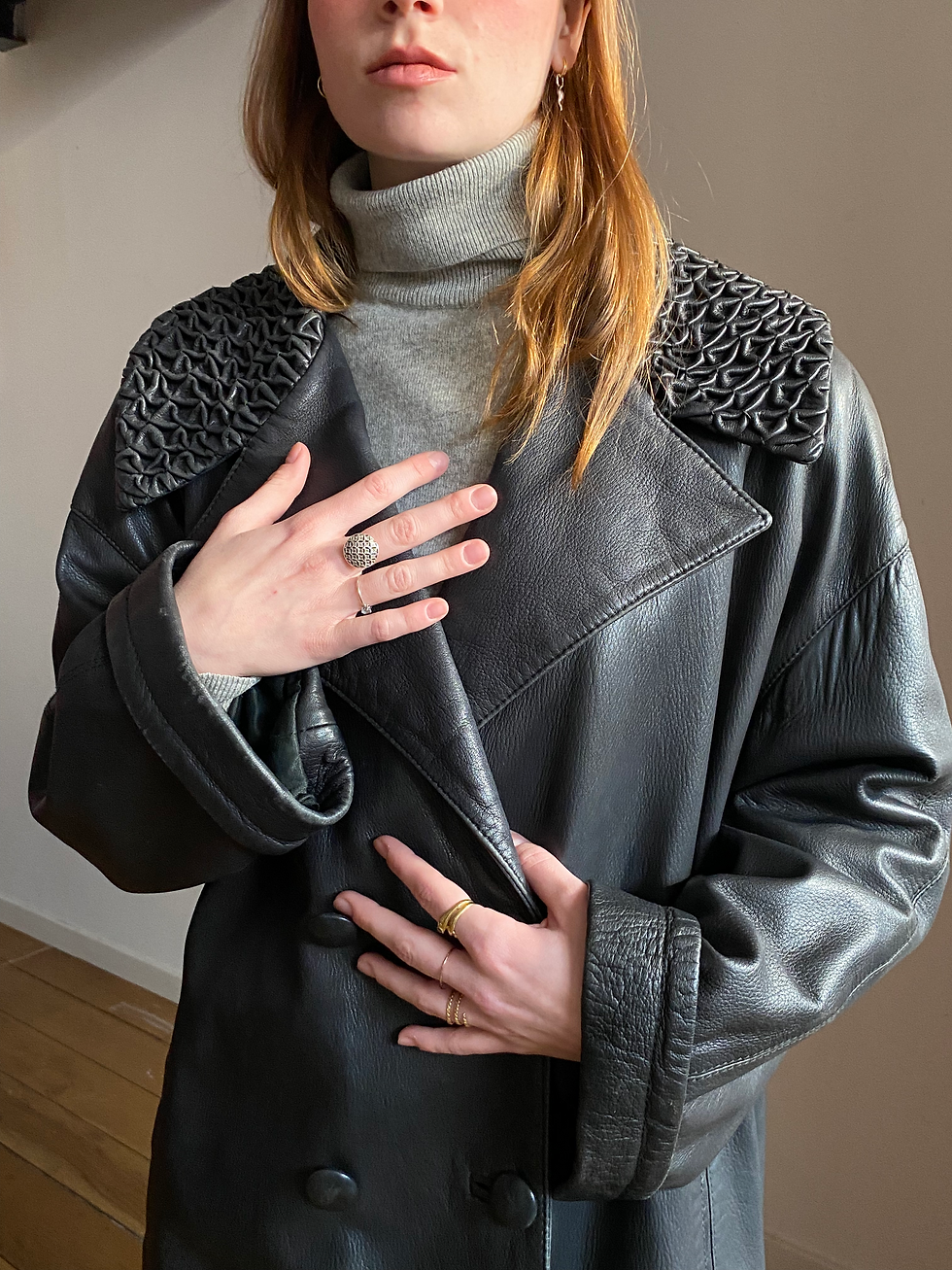 Miniatura: Dark Grey Unique Coat 