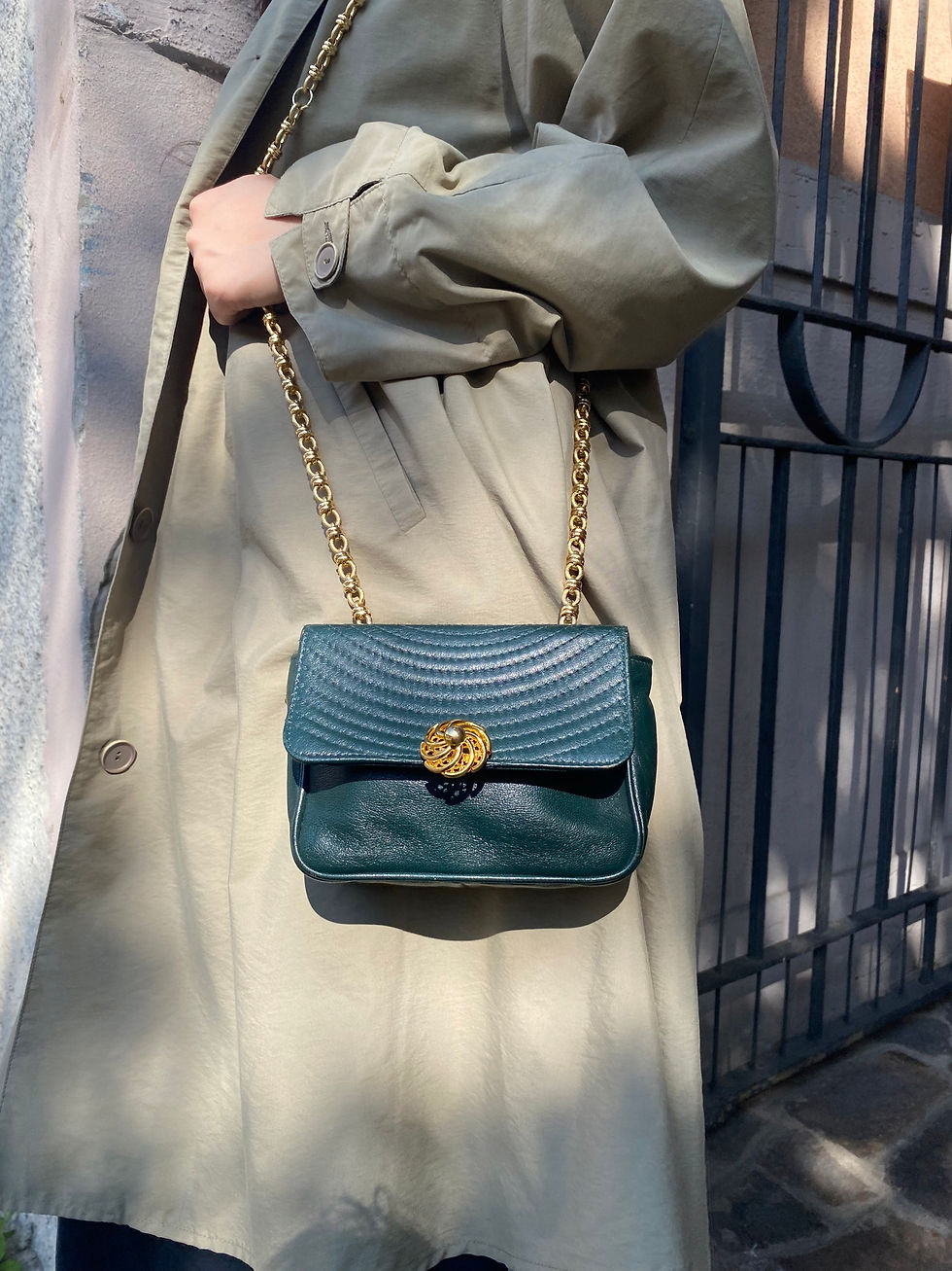 Miniatura: 80s Green Mini Bag 