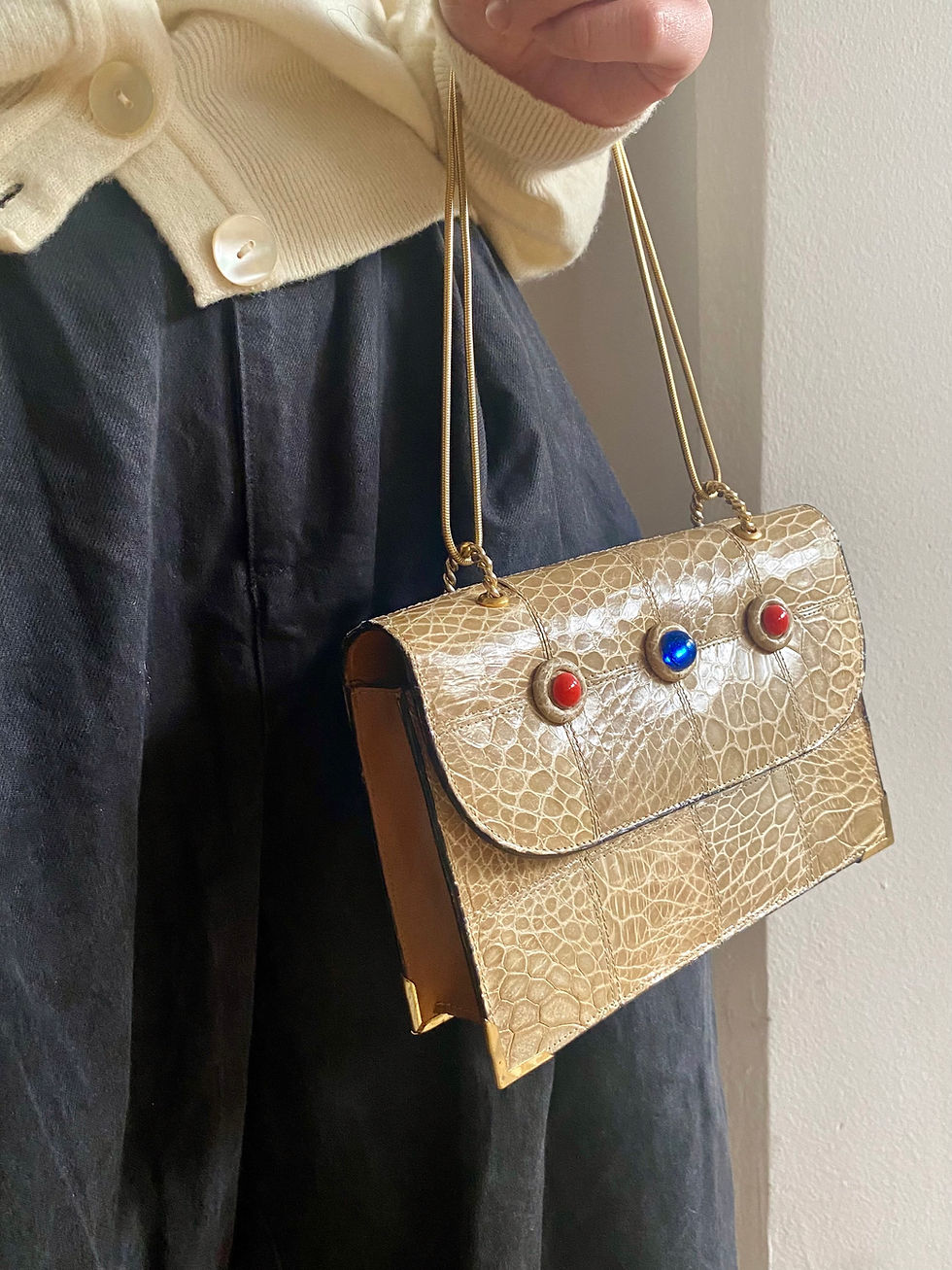 Miniatura: Mini Crocodile Jewel Bag  