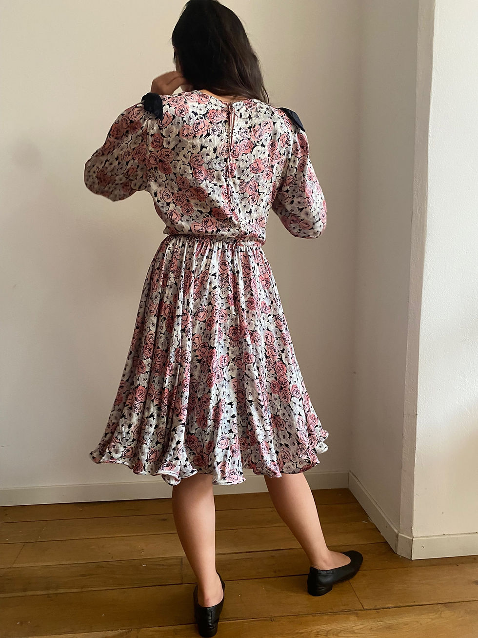 Miniatura: Floral Valentino Silk Dress 