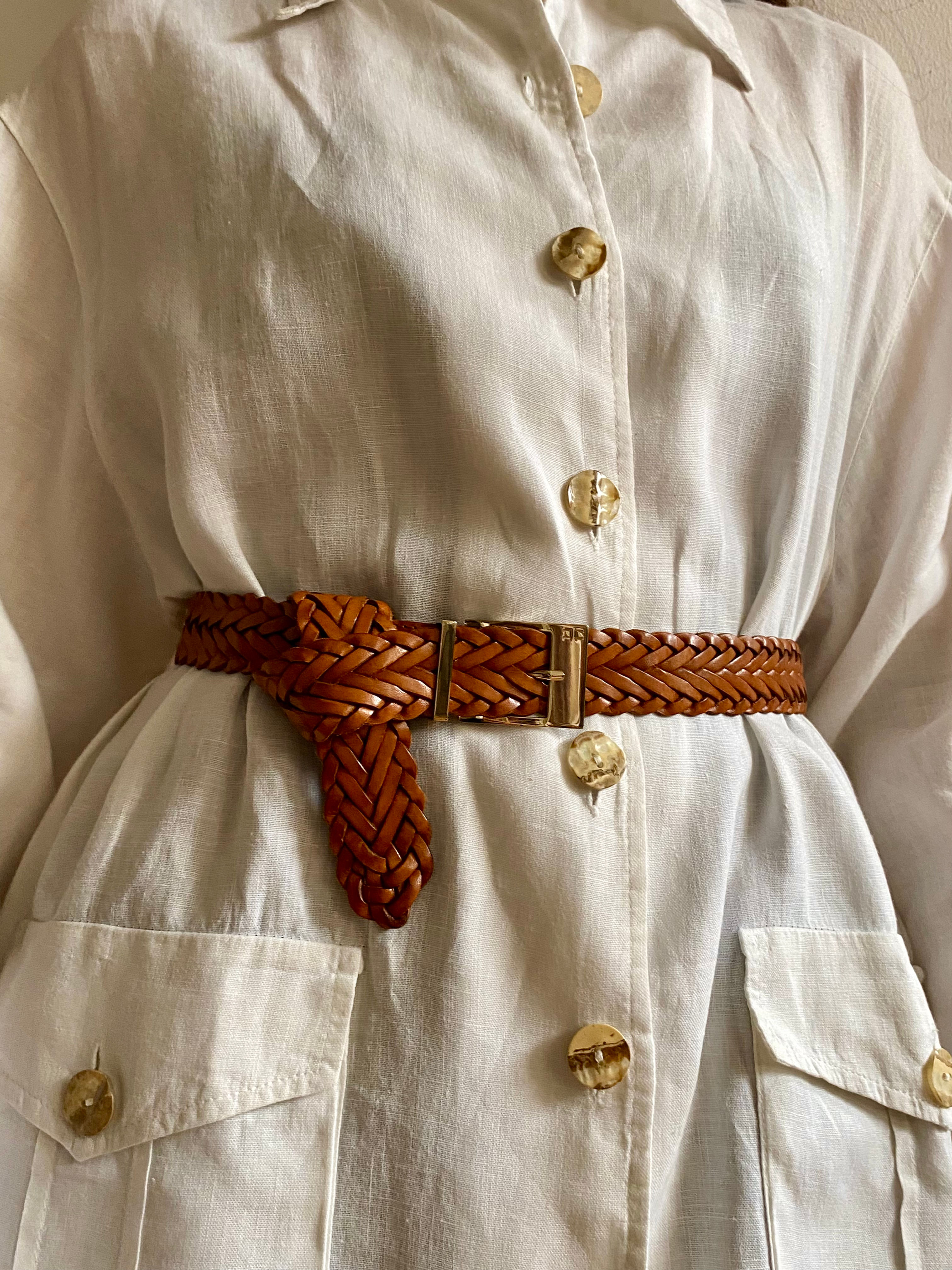80s Wooven Belt