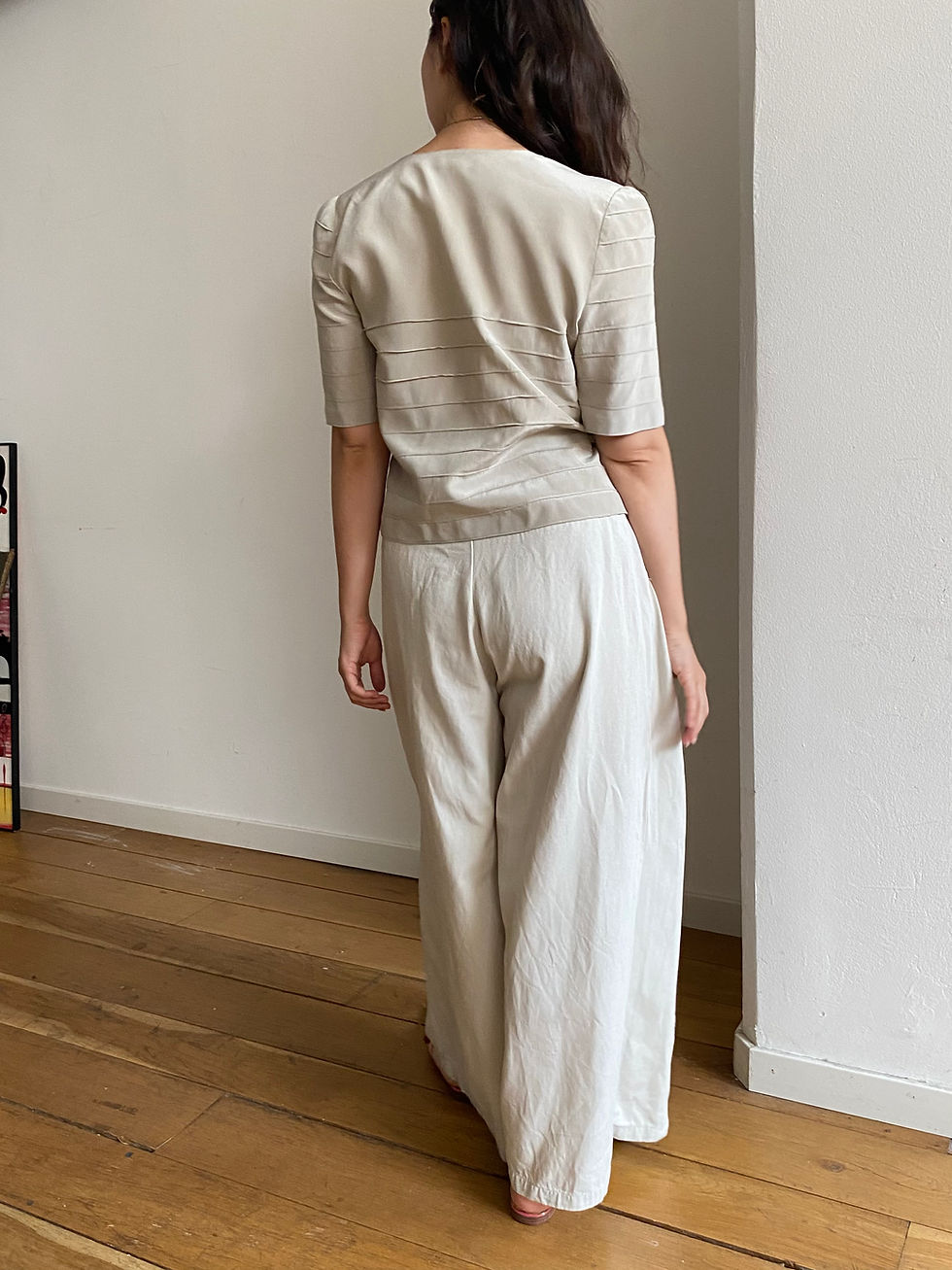 Miniatura: Pancaldi Silk Short Sleeve Jacket 