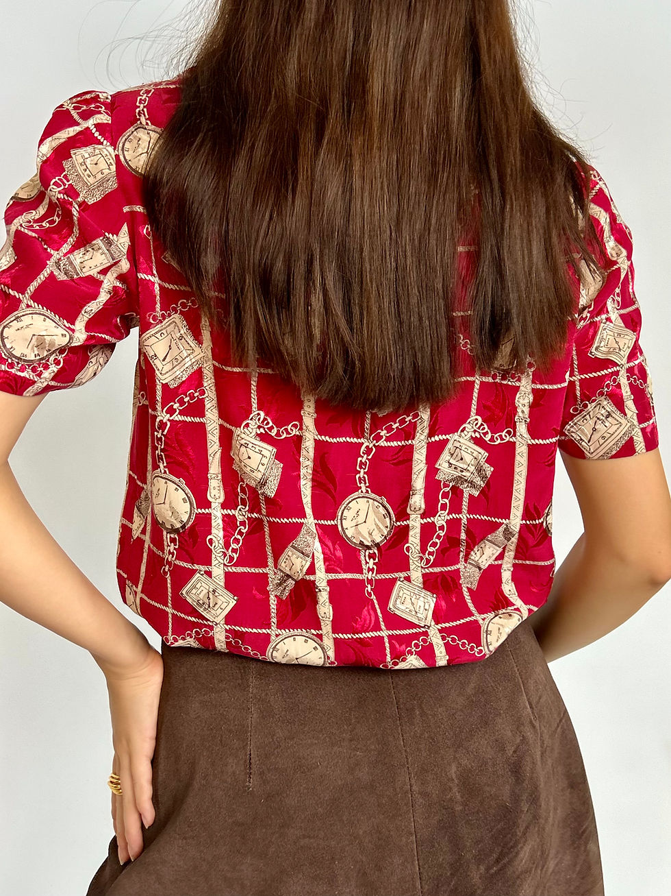 Miniatura: Pure Silk Printed Top   