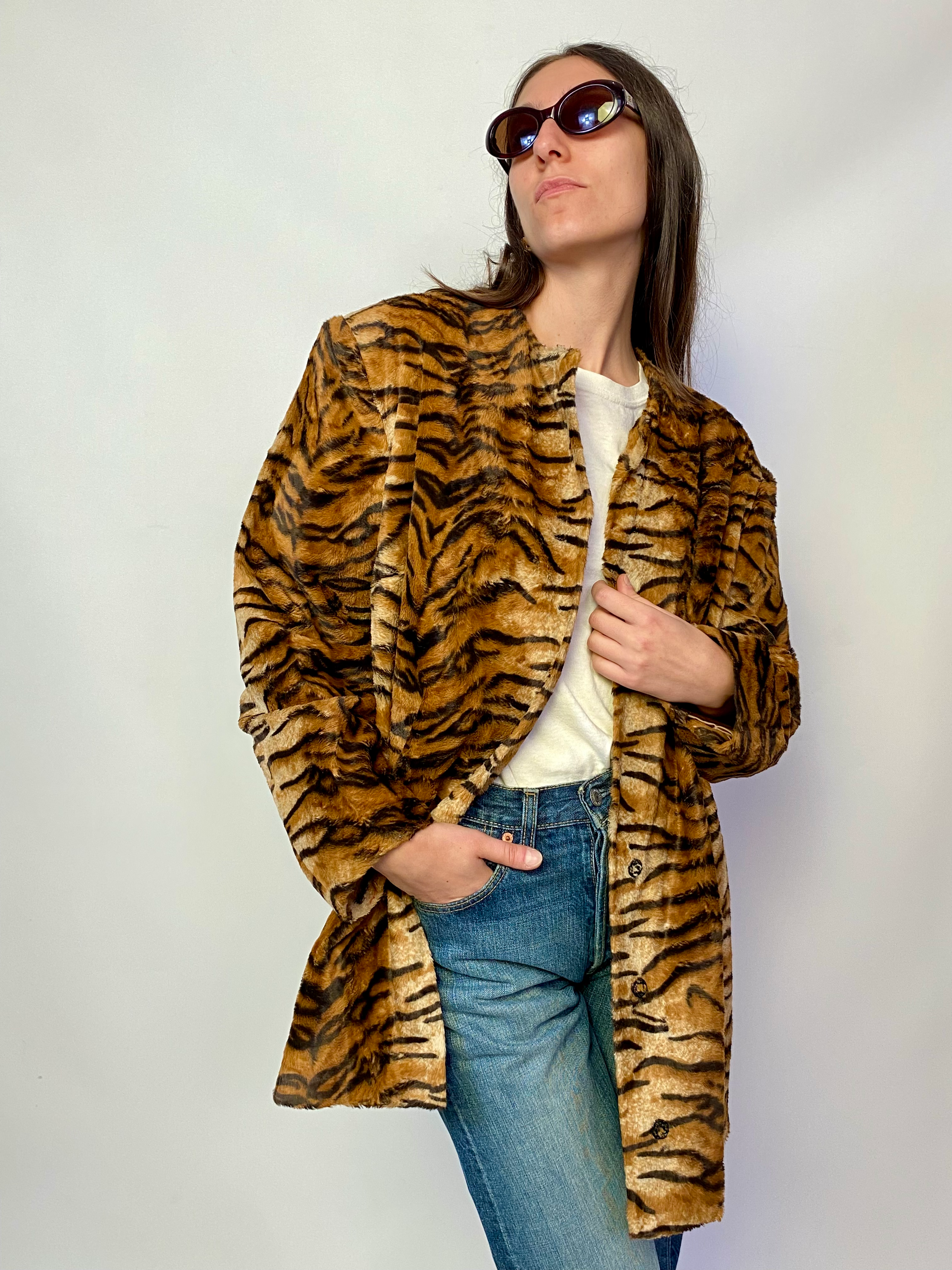80s Tabby Furry Blazer 