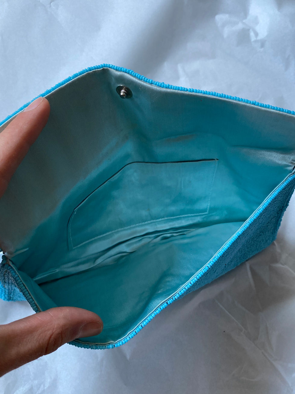 Miniatura: Turquoise Beaded Bag  
