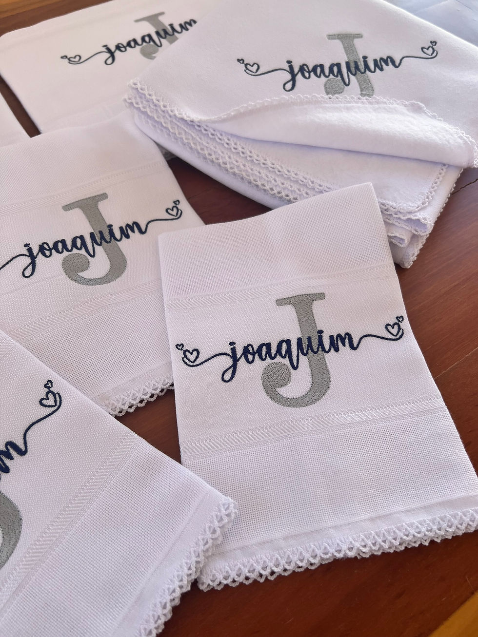 Miniatura: Kit nome sobreposto Joaquim - 7 peças
