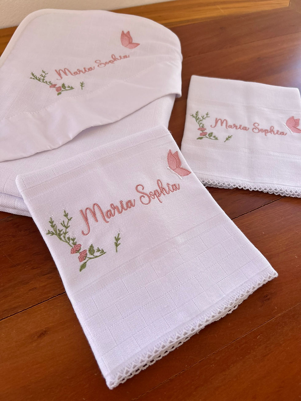 Conjunto personalizado Maria Sophia - 3 peças