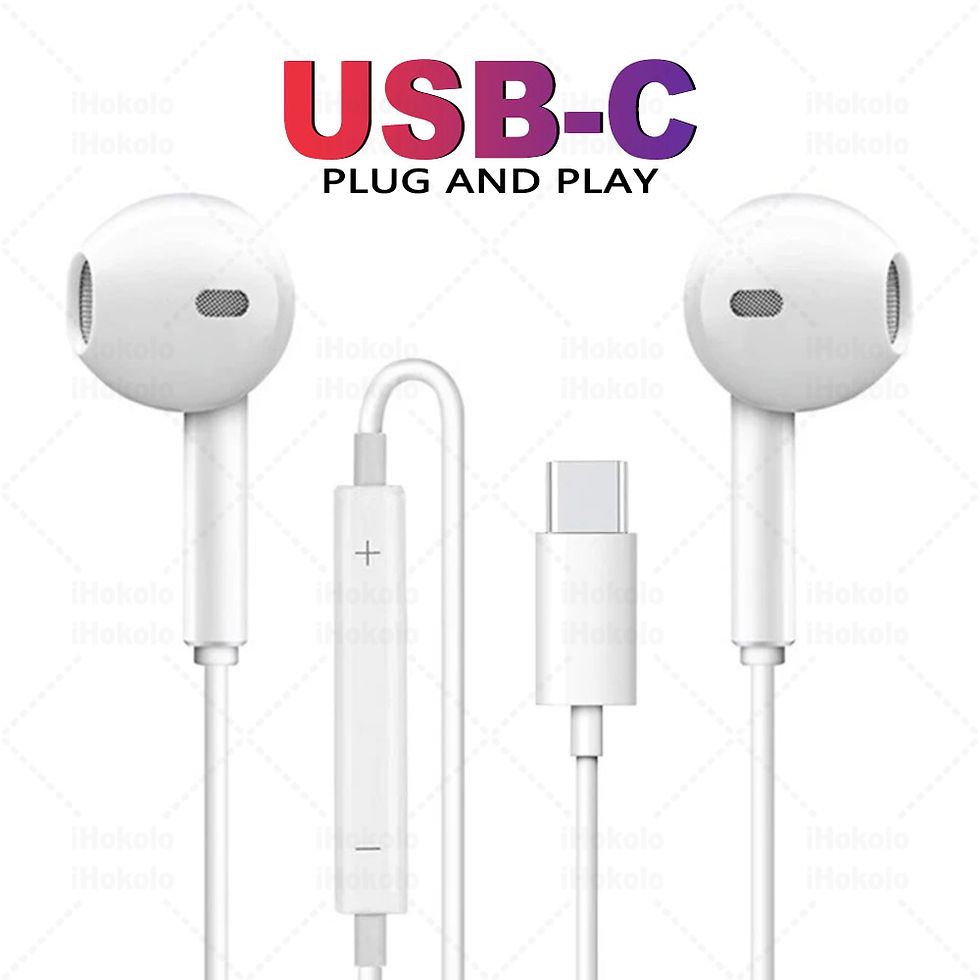 Miniatura: Original Wired Earphones For Apple iPhone 17 Pro Max16 15 14 13 12 11 Mini USB C