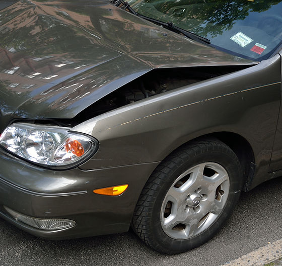 Crashed Car
