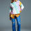 Thumbnail: Relaxed Multicolor Diagonal Stripe Sweater With Boat Neck in Pastel Colors