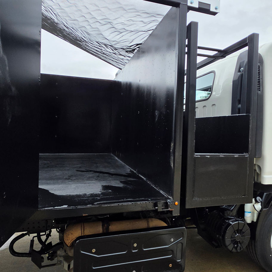 Rear Barn Doors and this truck also has the Passenger Side Access Door