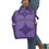 Thumbnail: Purple Multifunctional Diaper Backpack