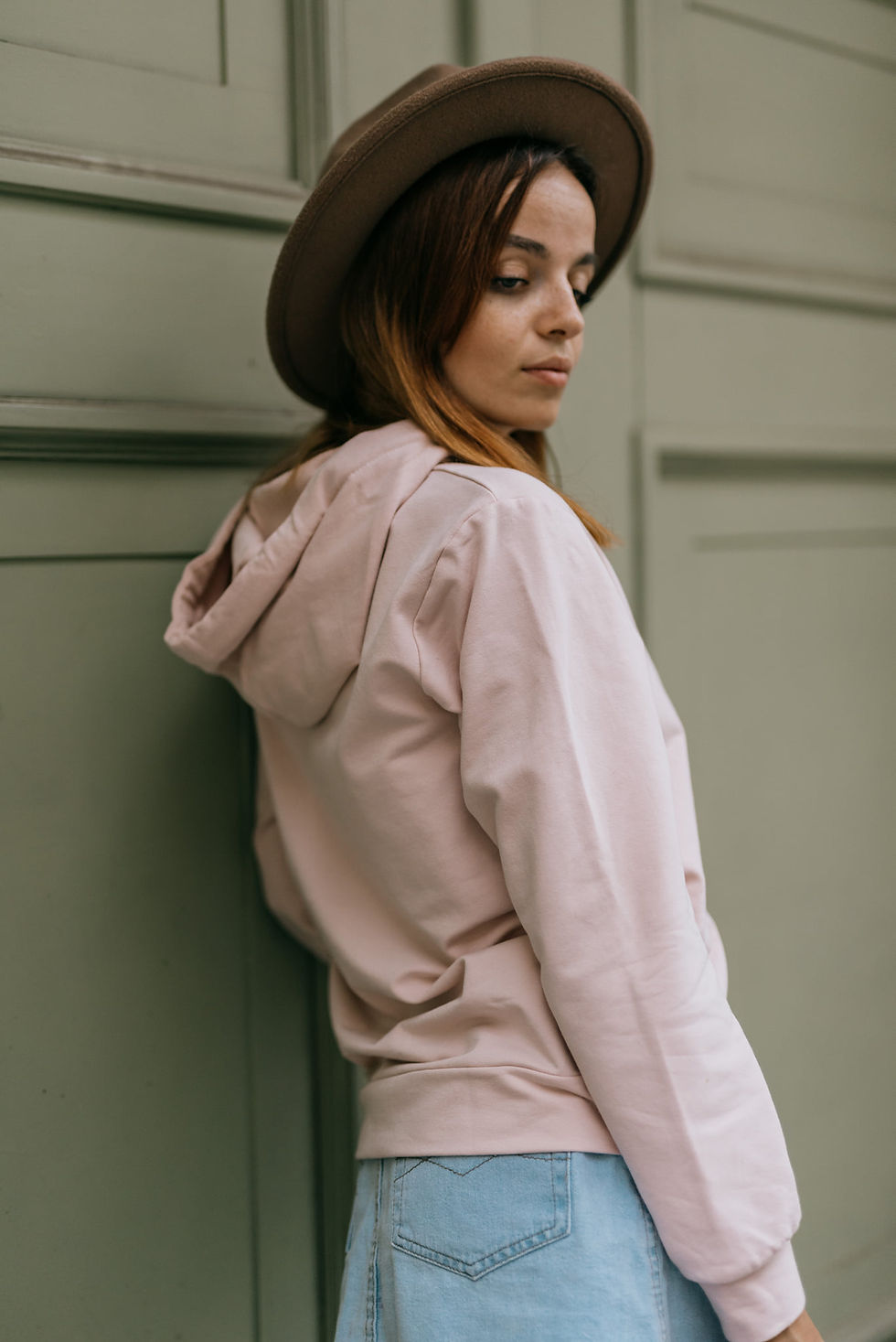 Miniatura: Over the rainbow- light pink hoodies