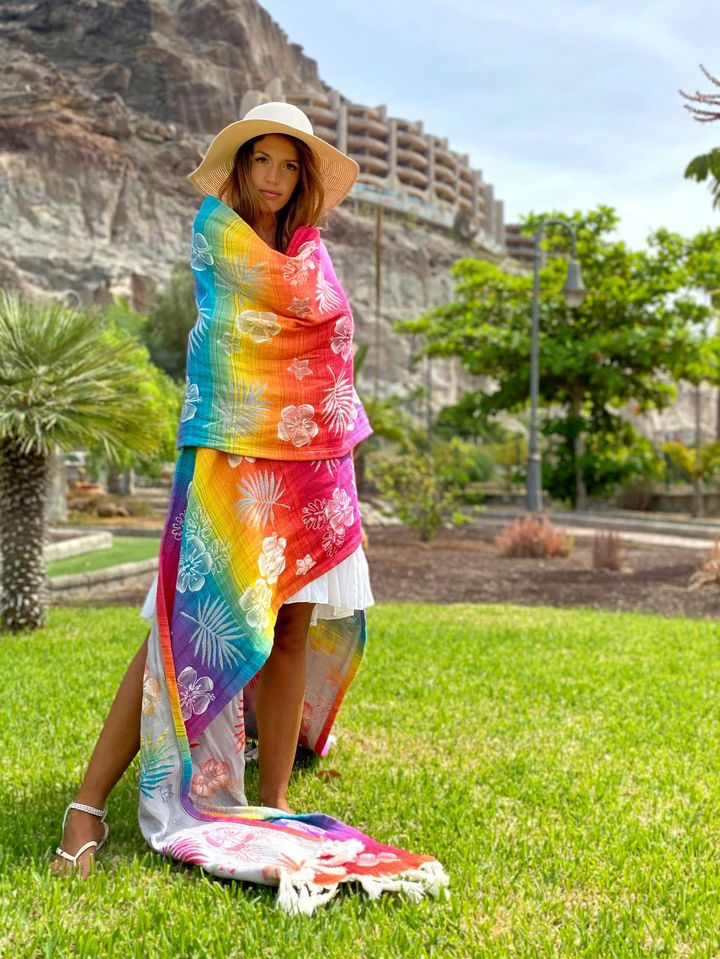 Thumbnail: TROPICAL SUNSET (without fringles)