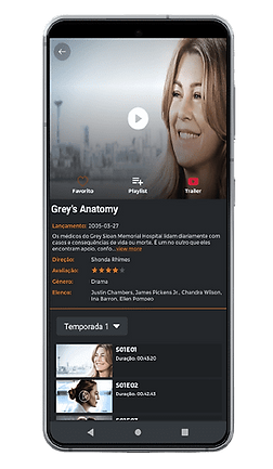 Grey's Anatomy no Celular