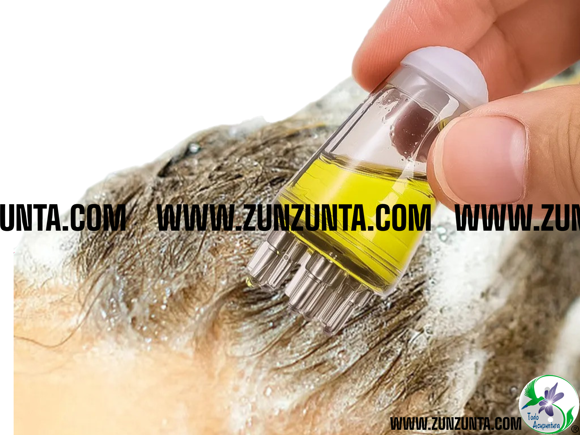 Peine Aplicador De Aceite Capilar