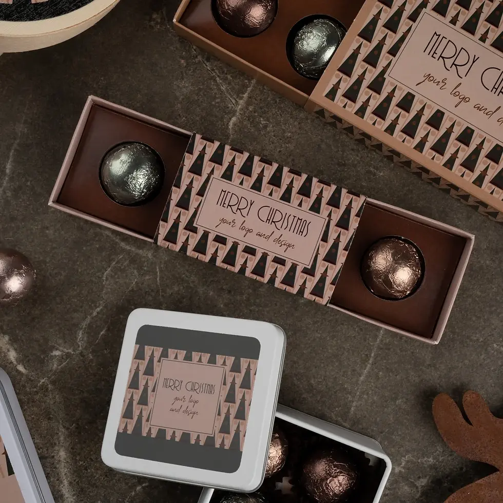 Miniatura: Art. 0475-Confezione 4 sfere di cioccolato