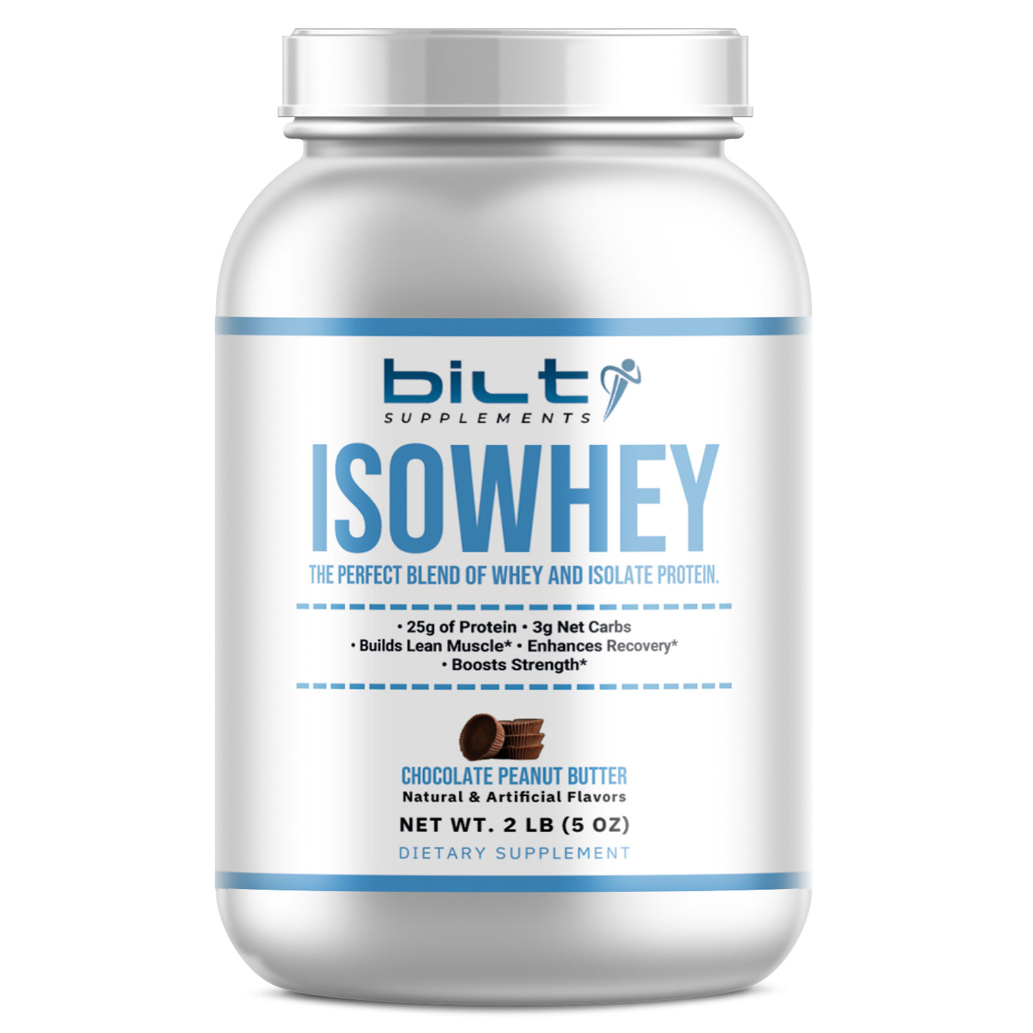 ISOWHEY PROTEIN: CHOCOLATE PEANUTBUTTER
