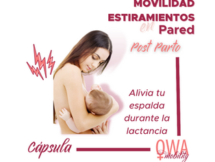 7 EJERCICIOS PARA ALIVIAR TU ESPALDA DURANTE LA LACTANCIA