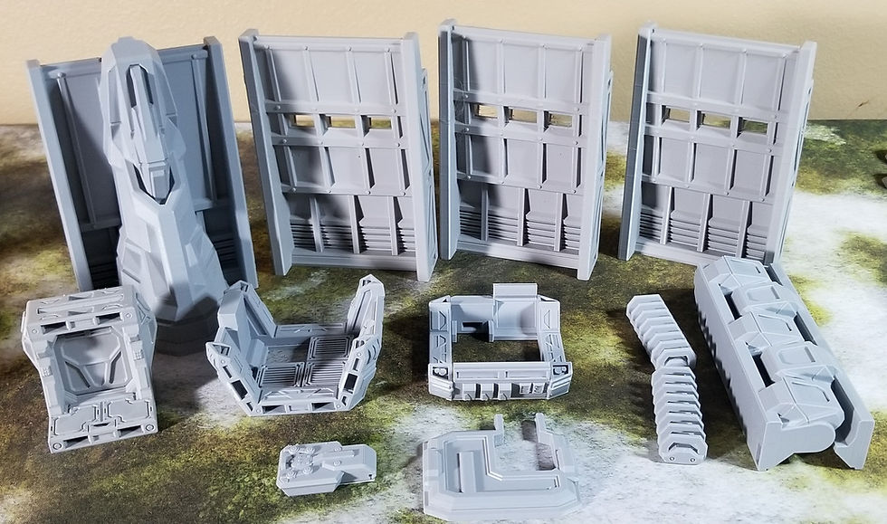 Thumbnail: Hinged Blast Wall