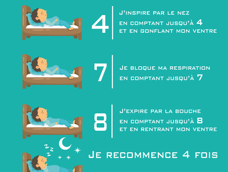 Une technique respiratoire pour (re)trouver le sommeil