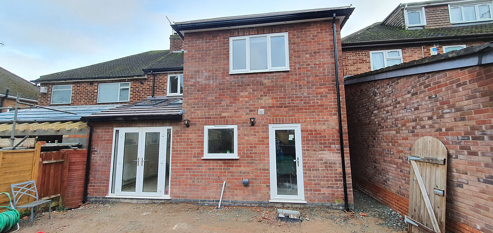 LGK Construction Ltd - Double Storey Extension - Coventry2
