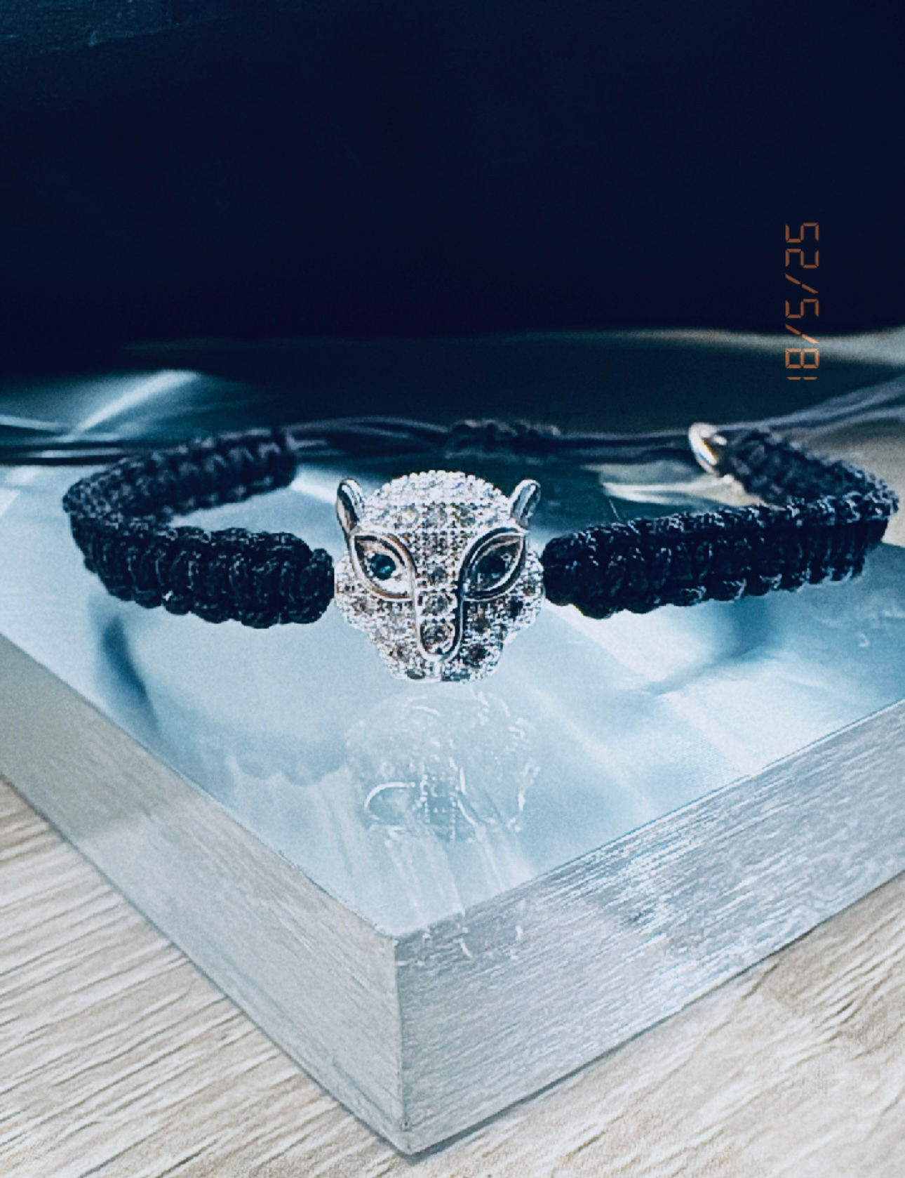 Браслет "Зеленоглазая пантера"