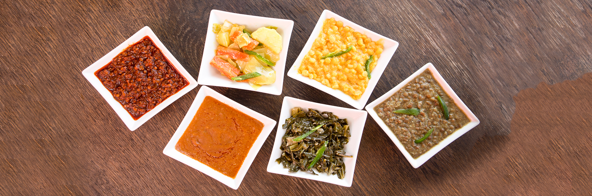 Arranged Food and Objects