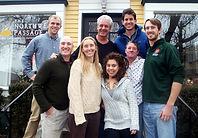 The PolarExplorers family of guides and staff taken at their headquarters in Wilmette, IL USA
