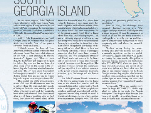 Stormtech Sponsors PolarExplorers South Georgia Expedition