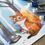 Miniature : Gouache Renard des neiges