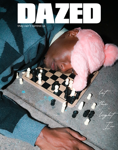 MOCK Dazed Magazine Cover - Styled and Shot by me