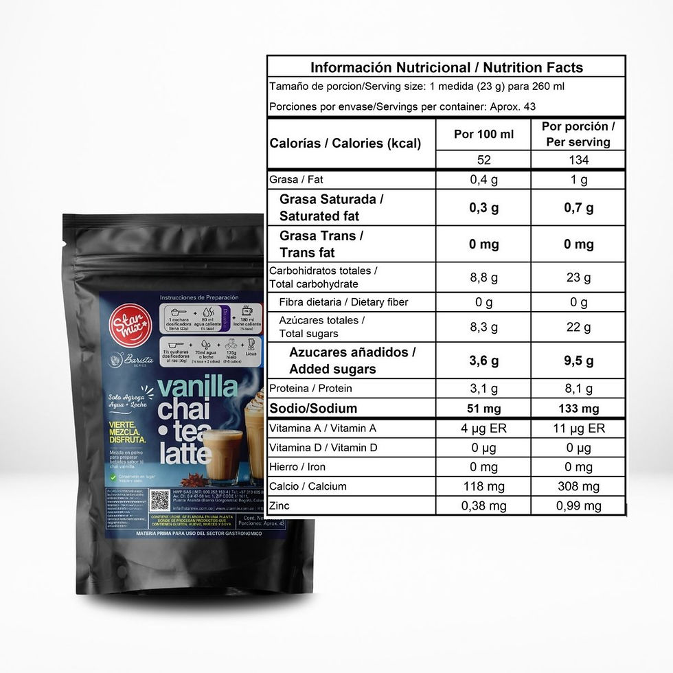 Thumbnail: Vanilla Chai • Tea Latte — 1 bag (1 kg / 2.2 lb)