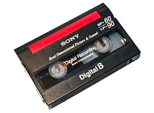 Cinta de video digital-8
