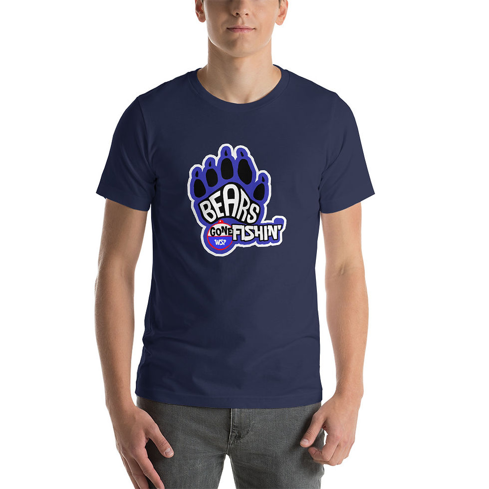 Thumbnail: Bear's Gone Fishin'  T-Shirt